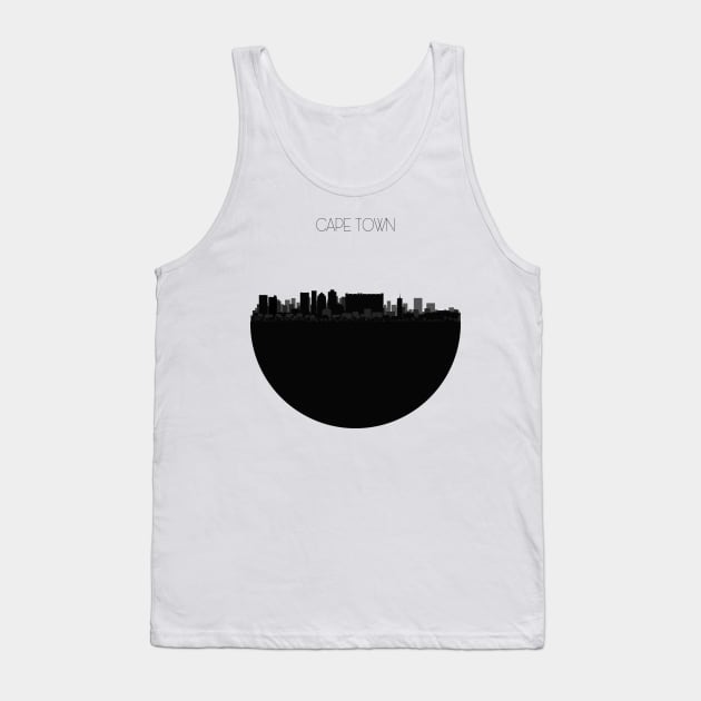 Cape Town Skyline Tank Top by inspirowl